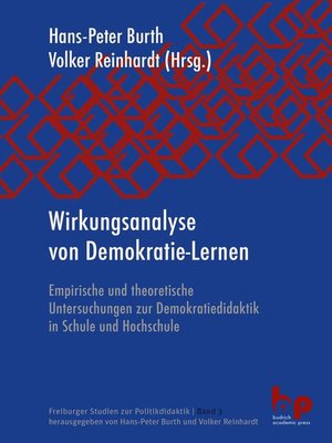 cover image of Wirkungsanalyse von Demokratie-Lernen